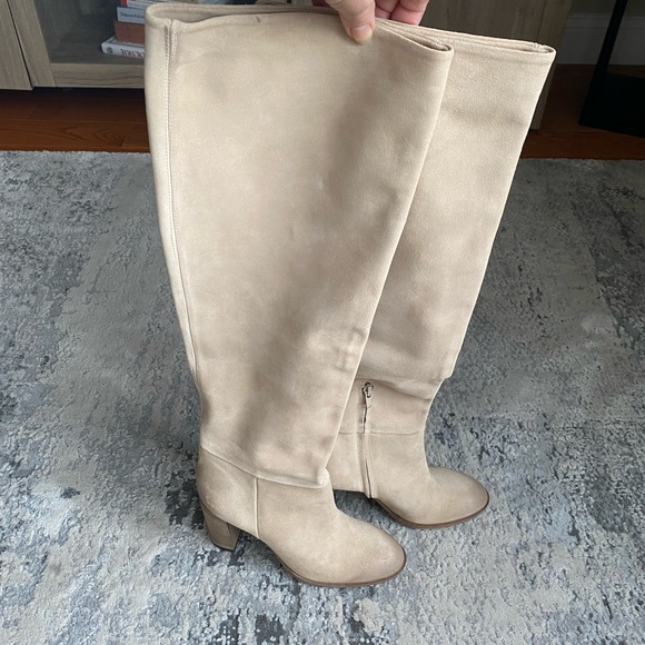 New Free People Dakota Over-The-Knee Leather Boots size 39.5 - Picture 10 of 10